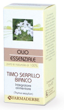 FARMADERBE OLIO ESSENZIALE TIMO SERPILLO BIANCO 10 ML - Luckyfarma.it