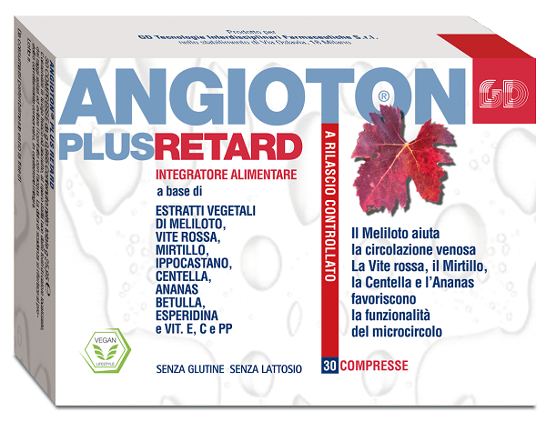 ANGIOTON PLUS RETARD 30 COMPRESSE - Luckyfarma.it
