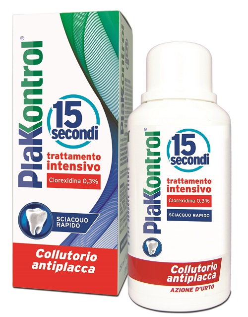 PLAKKONTROL 15 SECONDI COLLUTORIO 250 ML - Luckyfarma.it