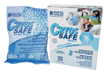 GHIACCIO ISTANTANEO CRYOS IN TESSUTO NON TESSUTO 18X13 CM 2 PEZZI - Luckyfarma.it
