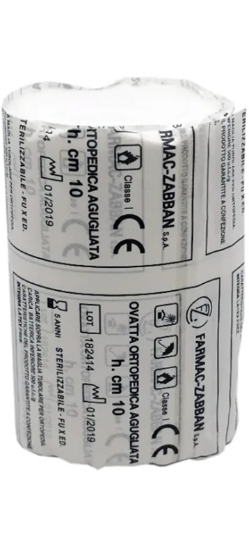 BENDA OVATTA AGUGLIATA 10X400 CM 1 PEZZO - Luckyfarma.it