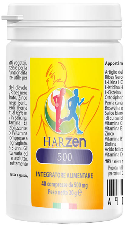 HARZEN 500 40 COMPRESSE - Luckyfarma.it