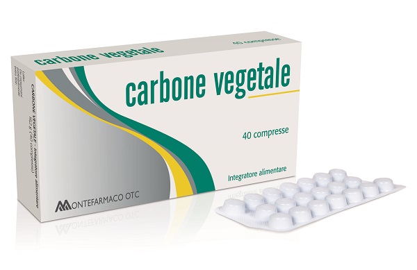 CARBONE VEGETALE 40 COMPRESSE - Luckyfarma.it