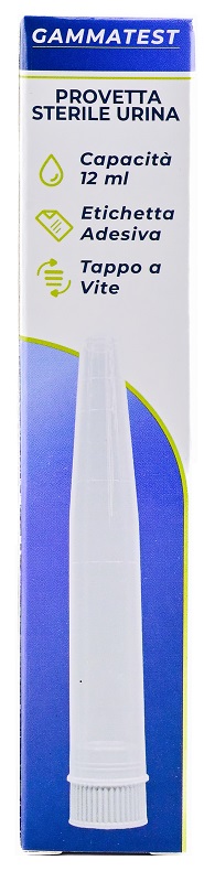 PROVETTA STERILE PER URINA 12ML GAMMADIS - Luckyfarma.it