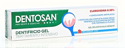 DENTOSAN GEL DENTIFRICIO CLOREXIDINA 0,2% 75 ML - Luckyfarma.it