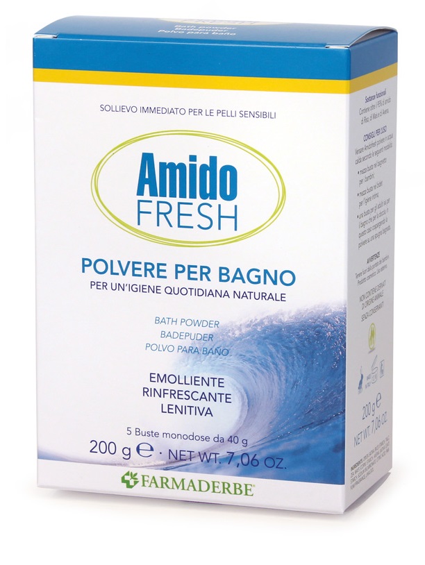 AMIDO FRESH POLVERE BAGNO 5 BUSTINE - Luckyfarma.it
