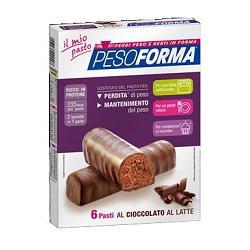 PESOFORMA BARRETTA CIOCCOLATO LATTE 12 X 31 G - Luckyfarma.it