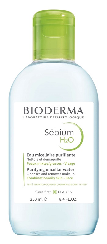 SEBIUM H2O DETERGENTE STRUCCANTE PELLE MISTA 250 ML - Luckyfarma.it