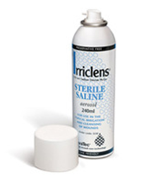 IRRICLENS SOLUZIONE SALINA SPRAY PER DETERSIONE FERITE 240 ML - Luckyfarma.it