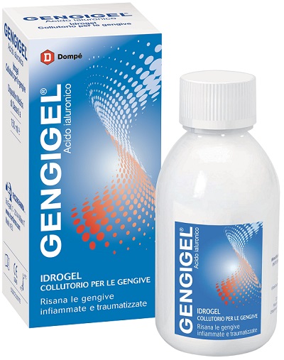 COLLUTORIO PER GENGIVE GENGIGEL IDROGEL FLACONE 150 ML - Luckyfarma.it