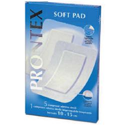 GARZA COMPRESSA PRONTEX SOFT PAD AUTOADESIVA 10X15CM 6 PEZZI - Luckyfarma.it