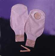 SACCA A FONDO APERTO TRASPARENTE CON PELLICOLA DI RIVESTIMENTO DISPOSITIVO DUE PEZZI CON SISTEMA DI AGGANCIO ATRAUMATICO CONSECURA 45MM 10 PEZZI - Luckyfarma.it