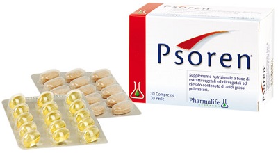 PSOREN 30 COMPRESSE+ 30 PERLE 46,5 G - Luckyfarma.it