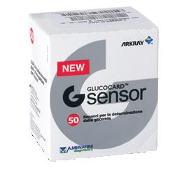 STRISCE MISURAZIONE GLICEMIA GLUCOCARD G SENSOR 50 PEZZI - Luckyfarma.it