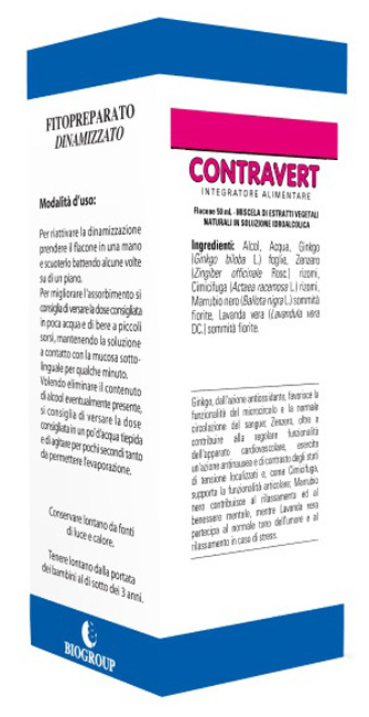 CONTRAVERT 50 ML SOLUZIONE IDROALCOLICA - Luckyfarma.it