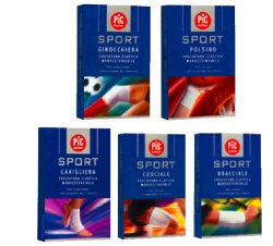GINOCCHIERA PIC SPORT 222712 ELASTICA MONO ESTENSIBILE PER FISSARE STABILIZZARE E CONTENERE LE ARTICOLAZIONI MISURA MEDIA - Luckyfarma.it