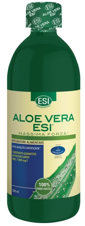 ESI ALOE VERA SUCCO MASSIMA FORZA 500 ML - Luckyfarma.it