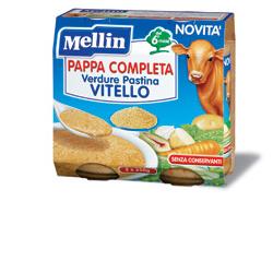 MELLIN PAPPA COMPLETA VITELLO 250 G 2 PEZZI - Luckyfarma.it