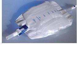 SACCA RACCOGLI URINA DA GAMBA PER INCONTINENZA IN PVC 750 ML TUBO RACCORDO DIRITTO 30 CM+RUBINETTO SCARICO+VALVOLA ANTIREFLUSSO+2 FASCE A BOTTONI 30 PEZZI - Luckyfarma.it