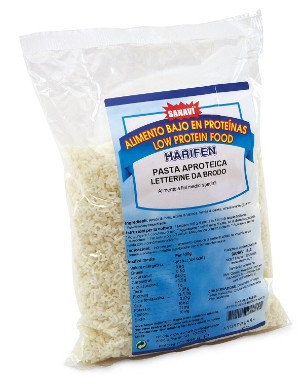 HARIFEN LETTERE BRODO 500 G - Luckyfarma.it