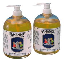 L'AMANDE MARSEILLE SAPONE LIQUIDO VEGETALE NON PROFUMATO 500 ML - Luckyfarma.it