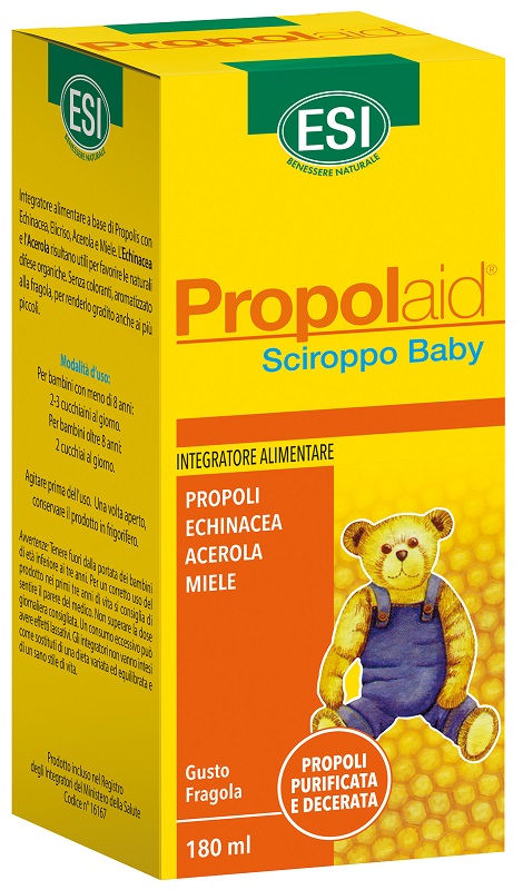 ESI PROPOLAID PROPOLBABY SCIROPPO 180 ML - Luckyfarma.it