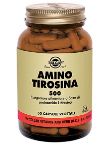 AMINO TIROSINA 500 50 CAPSULE VEGETALI - Luckyfarma.it