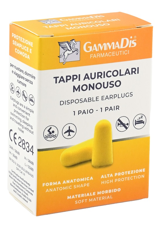 TAPPO AURICOLARE EAR GOMMAPIUMA 2 PEZZI - Luckyfarma.it