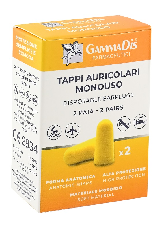 TAPPO AURICOLARE EAR GOMMAPIUMA 4 PEZZI - Luckyfarma.it