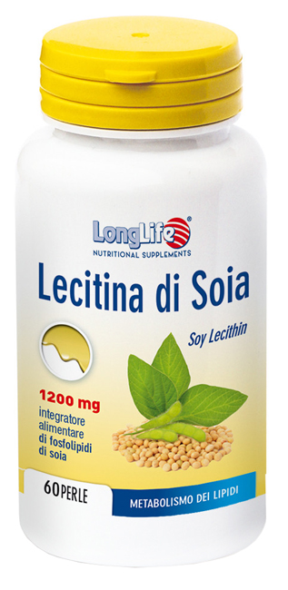 LONGLIFE LECITINA SOIA 60 PERLE - Luckyfarma.it