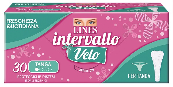 LINES VELO SALVASLIP TANGA 30 PEZZI - Luckyfarma.it