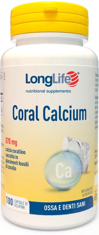 LONGLIFE CORAL CALCIUM 100 CAPSULE - Luckyfarma.it