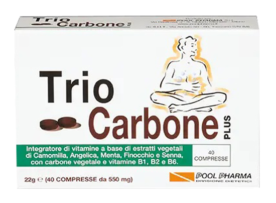 TRIOCARBONE PLUS 40 COMPRESSE - Luckyfarma.it