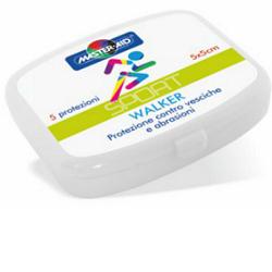 PROTEZIONE TALLONE VESCICHE E ABRASIONI MASTER-AID SPORT WALKER 5X5 5 PEZZI - Luckyfarma.it