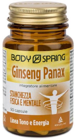 BODY SPRING GINSENG 50 CAPSULE - Luckyfarma.it