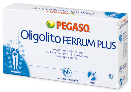 OLIGOLITO FERRUM PLUS 20 FIALE 2 ML - Luckyfarma.it