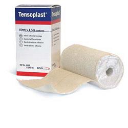 BENDA ELASTICA AUTOADESIVA TENSOPLAST CON OSSIDO DI ZINCO 4,5X500CM - Luckyfarma.it