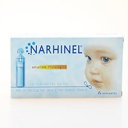SOLUZIONE FISIOLOGICA PER ASPIRATORE NASALE NARHINEL 20 FIALE DA 5ML - Luckyfarma.it