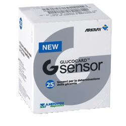 STRISCE MISURAZIONE GLICEMIA GLUCOCARD G SENSOR 25 PEZZI - Luckyfarma.it