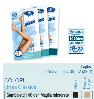 SAUBER GAMBALETTO 140 MAGLIA MICRORETE NEUTRO BEIGE 4 LINEA CLASSICA - Luckyfarma.it