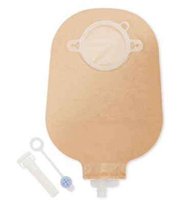 SACCA UROSTOMIA ANATOMICA URO RUBINETTO DI CHIUSURA DI SICUREZZA NOVA 2 43MM 10 PEZZI+1ATTATORE+TAPPINI ESTERNI - Luckyfarma.it