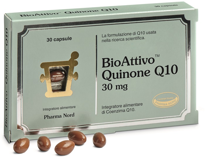 BIOATTIVO QUINONE Q10 30 CAPSULE - Luckyfarma.it