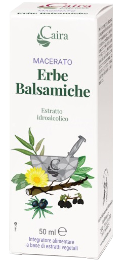 CAIRA MACERATO ERBE BALSAMICHE ESTRATTO IDROALCOLICO GOCCE 50 ML - Luckyfarma.it