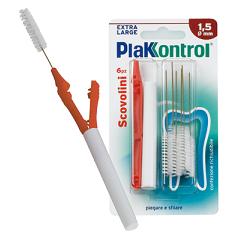 PLAKKONTROL MINIGRIP SCOVOLINO 1,5 MM 6 PEZZI - Luckyfarma.it