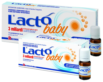 LACTO BABY 3 MILIARDI 7 FLACONCINI 10 ML - Luckyfarma.it