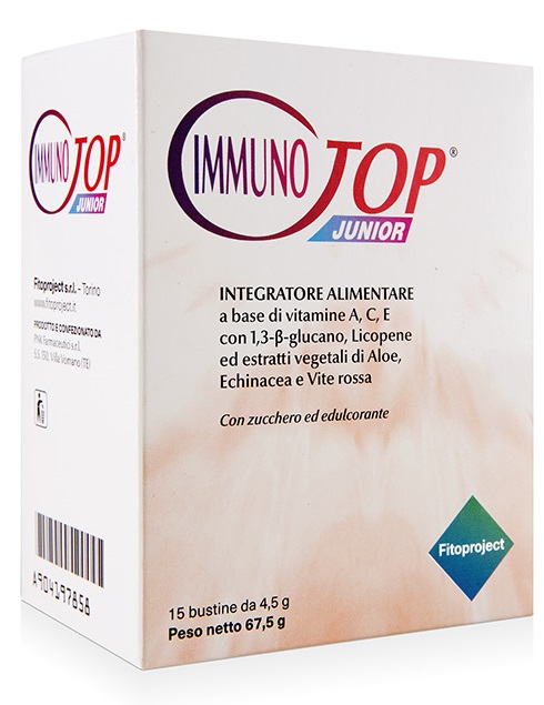 IMMUNOTOP JUNIOR 15 BUSTINE 4,5 G - Luckyfarma.it