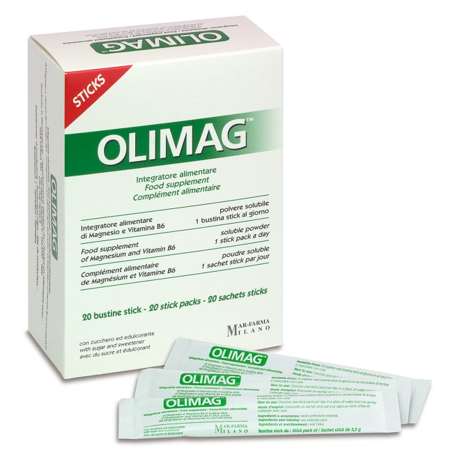 OLIMAG STICK 20 POLVERE - Luckyfarma.it