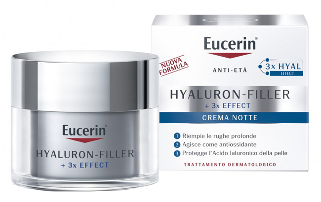 EUCERIN CREMA HYALURON-FILLER NOTTE 50 ML - Luckyfarma.it