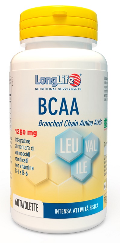 LONGLIFE BCAA 1250 MG - Luckyfarma.it