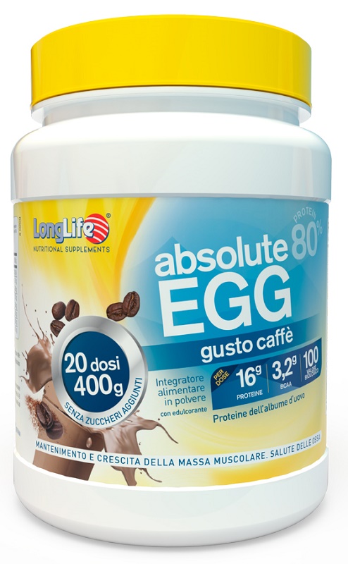 LONGLIFE ABSOLUTE EGG CAFFE 400 G - Luckyfarma.it